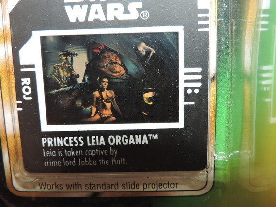 Figurine Star Wars POTF - Princesse Leia Prisonnière De Jabba - MOC 1997