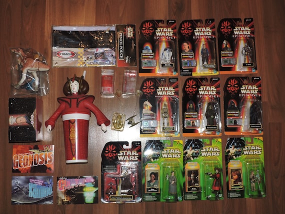 Lot of Star Wars Episode 1 1998/99 Kenner Action Figures