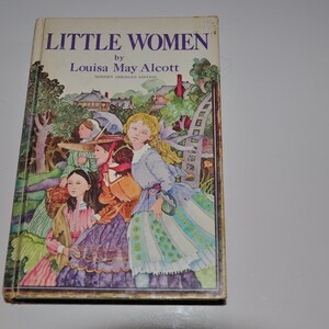 Little Women Louisa May Alcott Vintage Hardcover Book