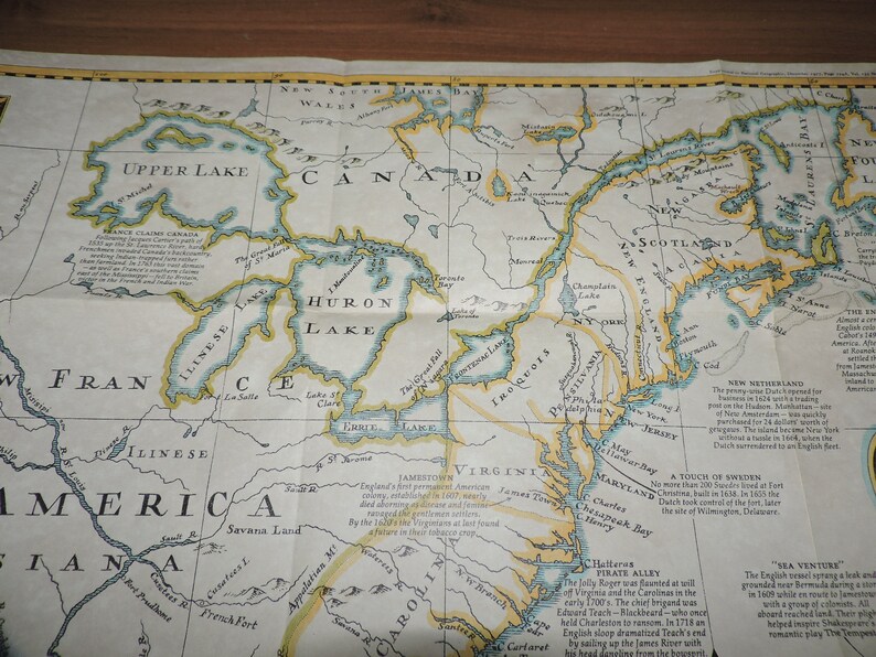 1977 Colonization and Trade in the New World National Geographic ...