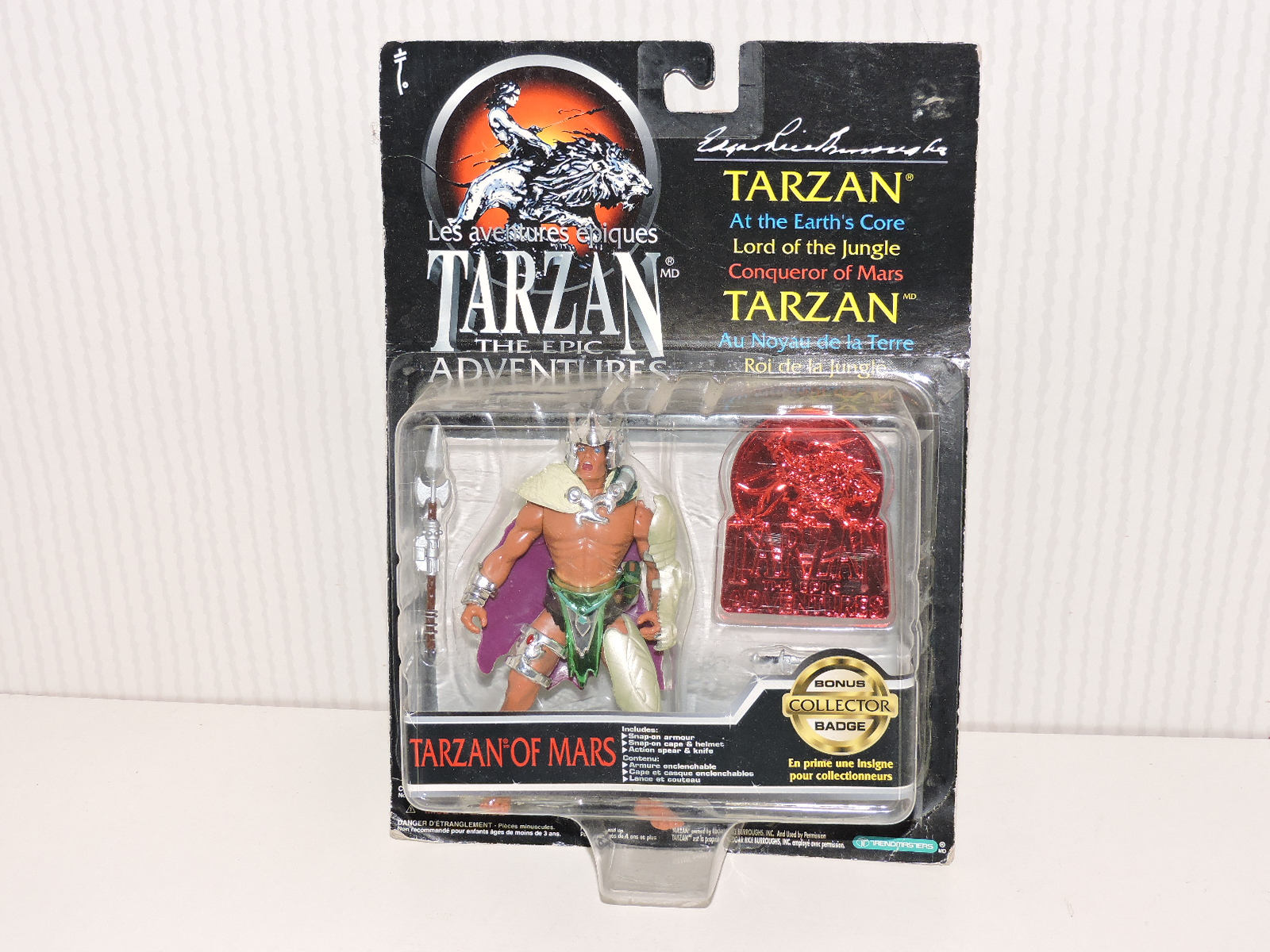 1995 Tarzan of Mars - the Epic Adventures Vintage Action 1995 Tarzan of Mars - the Epic Adventures Vintage Action