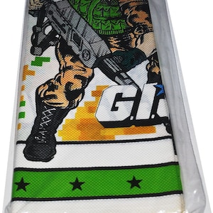 1988 G. I. JOE Sealed 52&quot; X 88&quot; Tablecloth Birthday Party Supplies