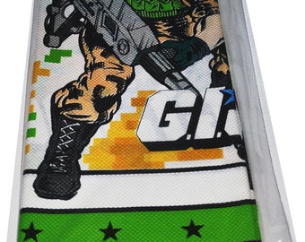 1988 G. I. JOE Sealed 52&quot; X 88&quot; Tablecloth Birthday Party Supplies