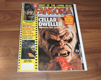 FANGORIA Horror Entertainment Magazine Issue #71 1988 Cellar Dweller Cover