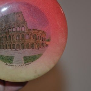 Rome Colusseum Vintage  Trinket Box With Hinged Lid