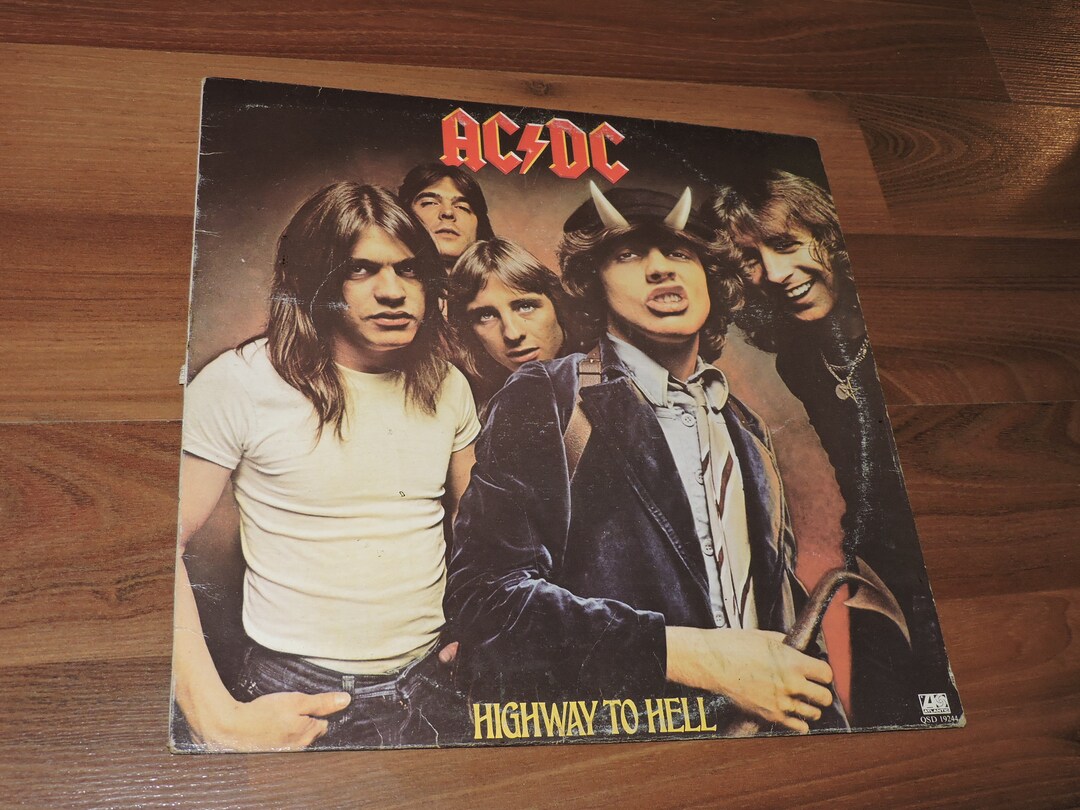 AC/DC Highway to Hell 1979 Vintage 12