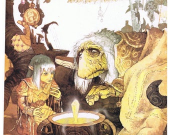 1980s The Dark Crystal Original Vintage Print