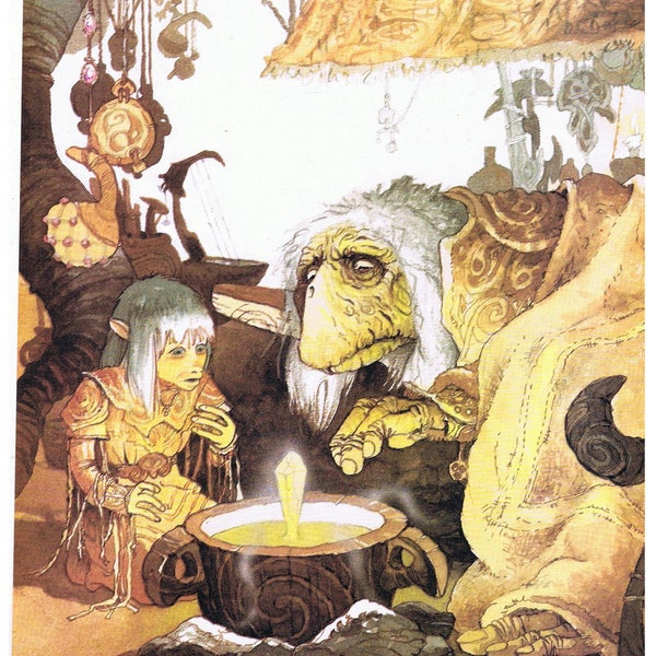 1980s The Dark Crystal Original Vintage Print