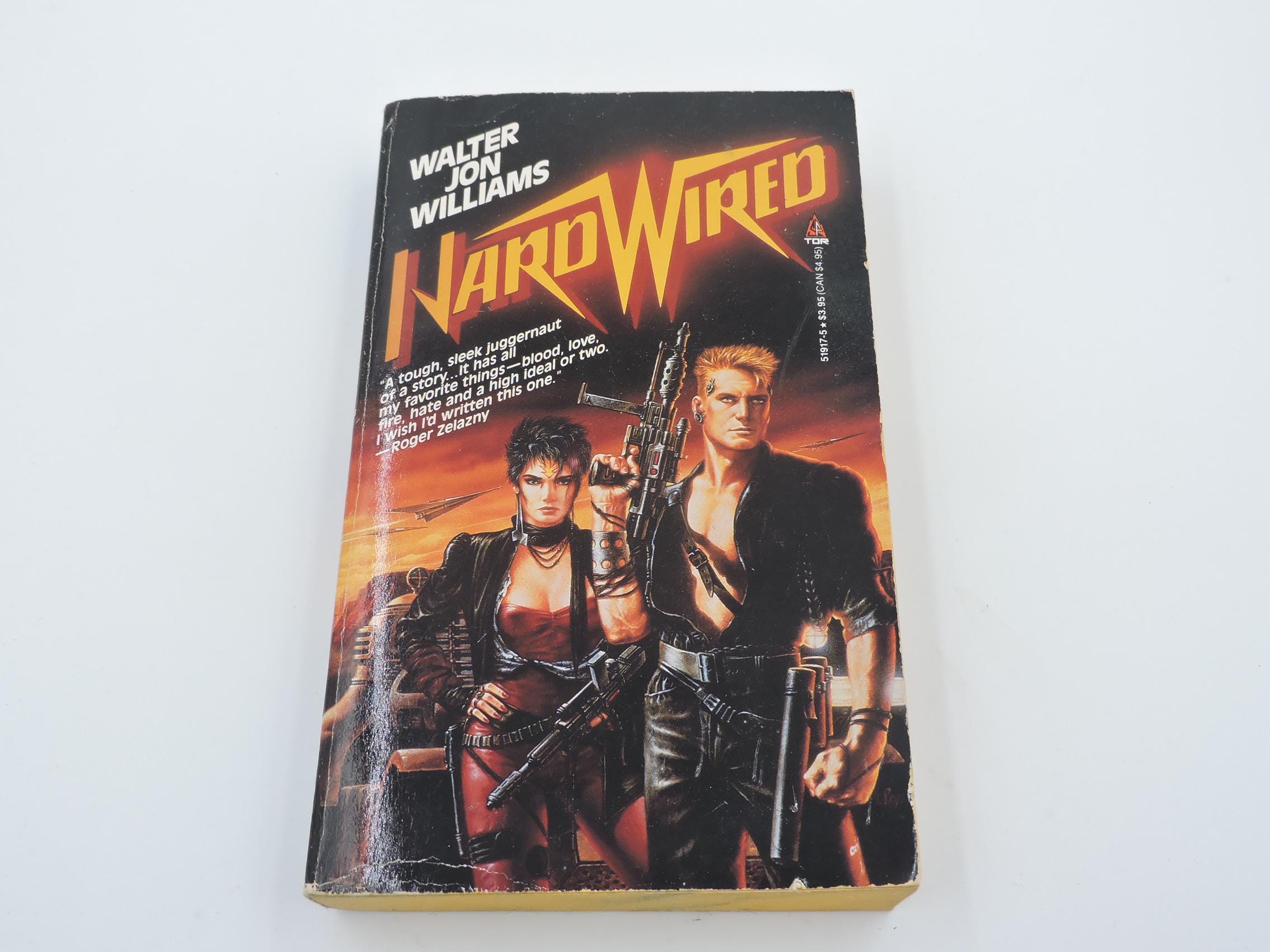 Hard Wired by Walter Jon Williams Softcover Paperback Book 1987 - Etsy