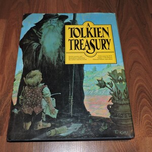 Een Tolkien Treasury 1989 Hardcover Boek met DJ First Printing