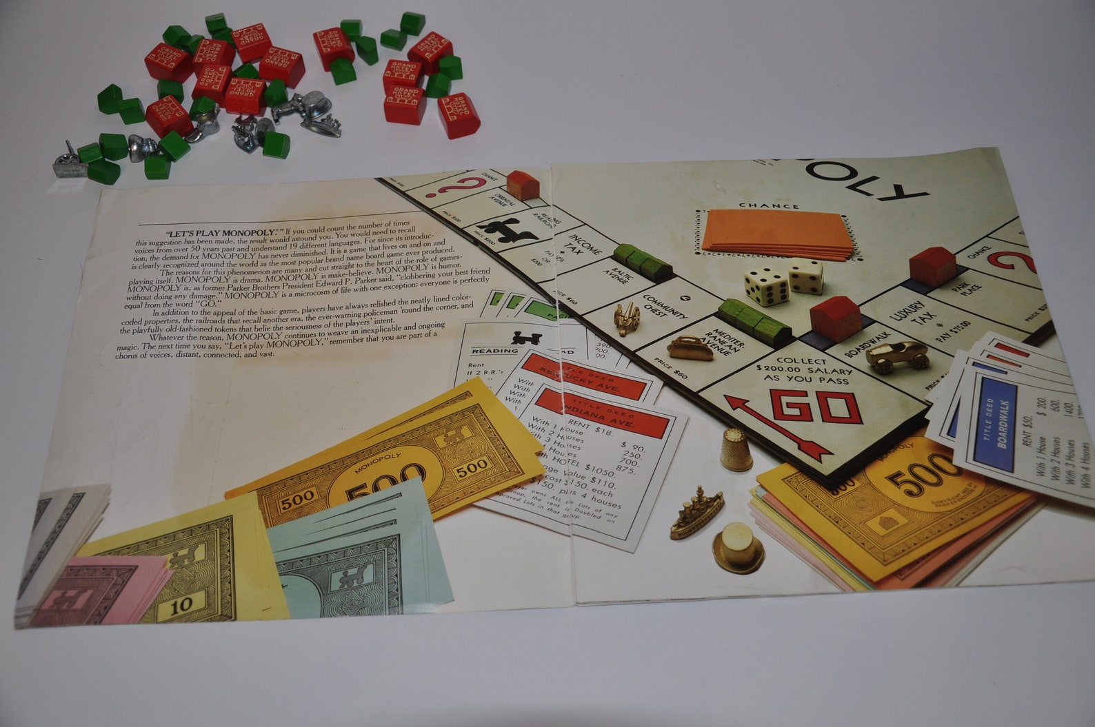 Monopoly Wood and Metal Collectible Game Pieces Lot Etsy