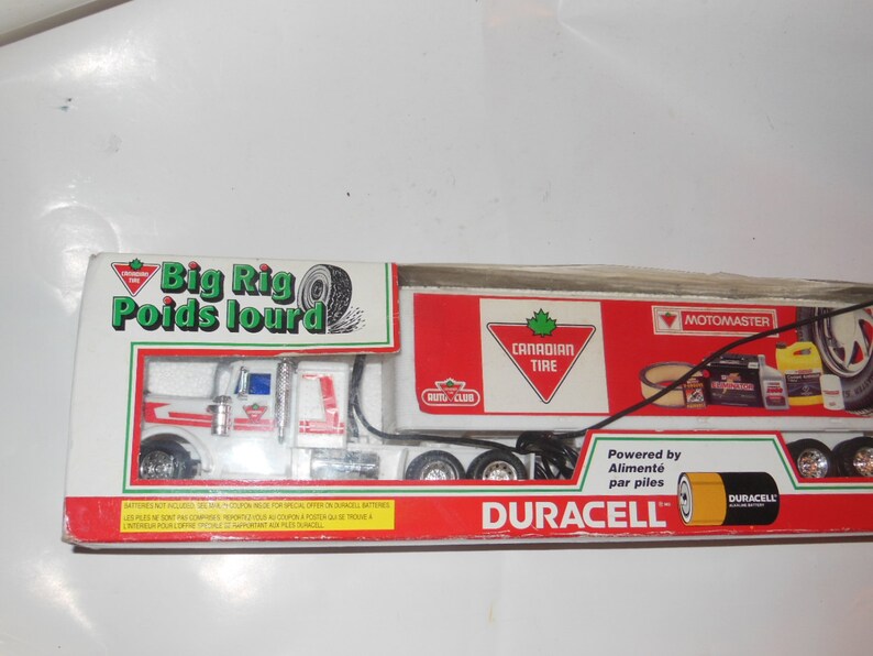 18 Vintage Quality Toys Canadian Tire Big Rig Remote Etsy