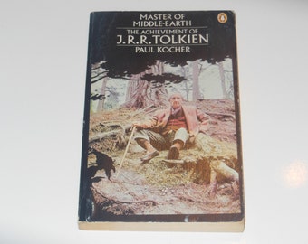 Master Of Middle - Earth The Achievement Of J.R.R. Tolkien Vintage Softcover Paperback Book