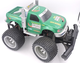 1998 Radio Shack Extreme Machine R/C Ford F-150 Monster Truck telecomandato