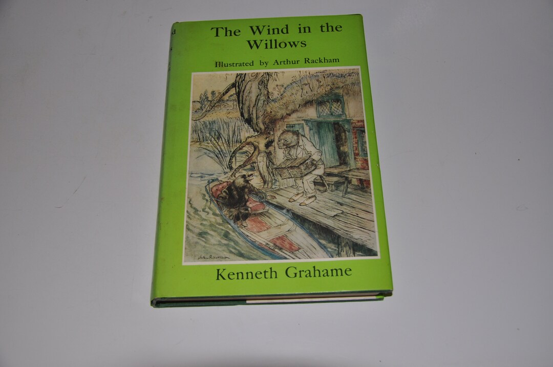 Vintage the Wind in the Willows Hardcover Book by Kenneth Grahame With ...