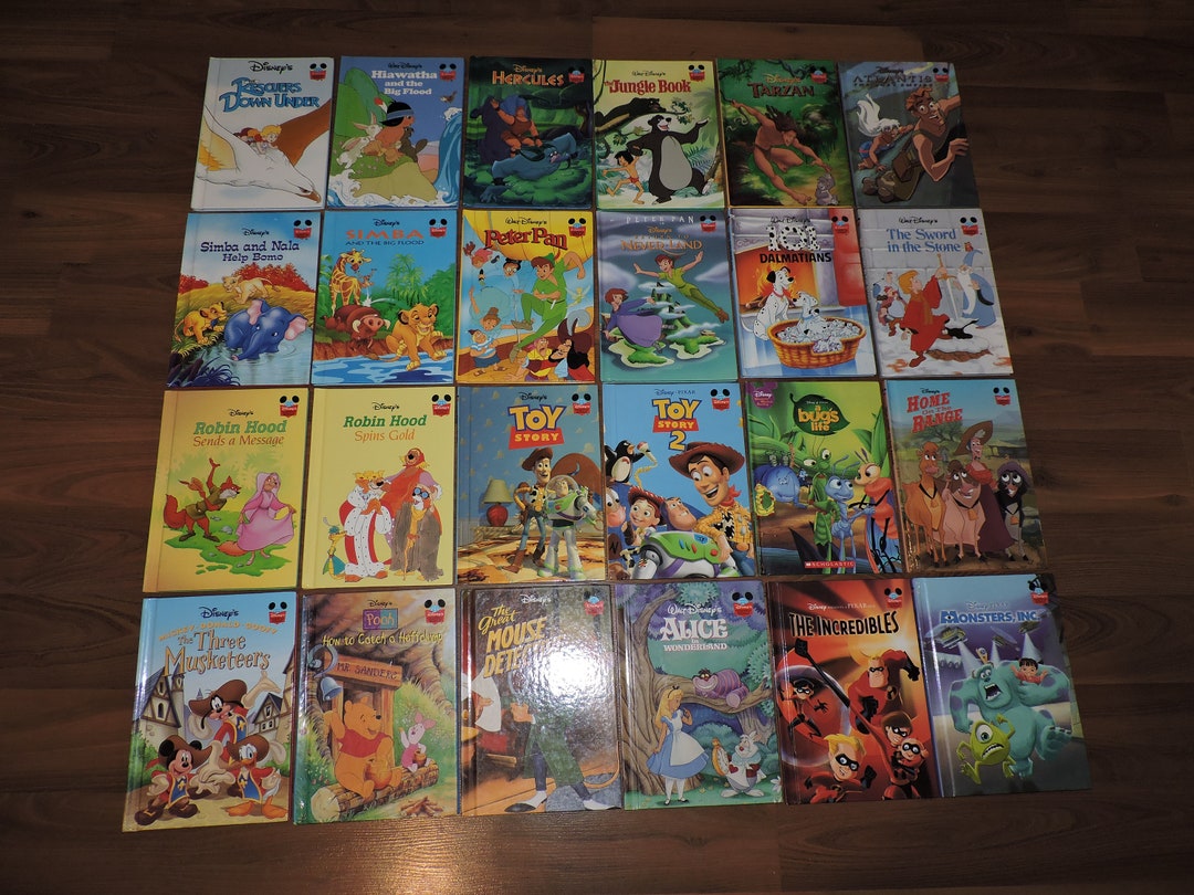 Lot of 24 Disney's Wonderful World of Reading Children's Books - Etsy