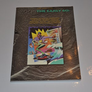 Music -  The History Of Rock - The Early 60&#39;s  Music And Lyrics Sheet Music  Piano / Vocal / Guitar Song Book