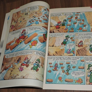 1991 Adventures of the Super Mario Bros. 3 Nintendo Comics System Valiant Comic Book image 3