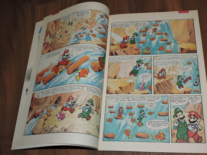 1991 Adventures of the Super Mario Bros. 3 Nintendo Comics System Valiant Comic Book image 3