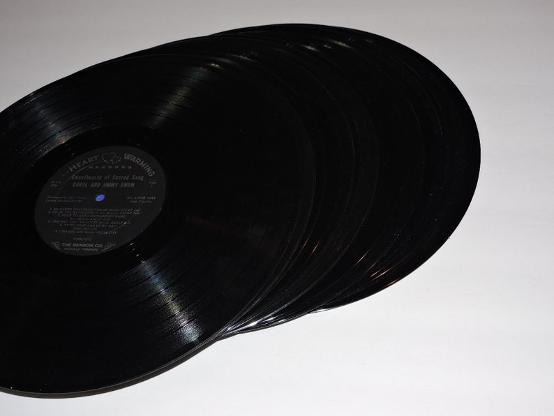 Lot of 13 12 Vinyl Records For Crafting