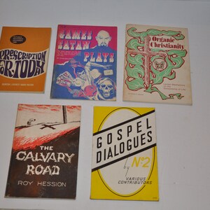 Lot Of 5 Religious Booklets / Books