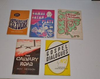 Lot Of 5 Religious Booklets / Books