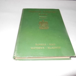 Vintage Dominion Language Series Book III Hardcover Textbook  1933