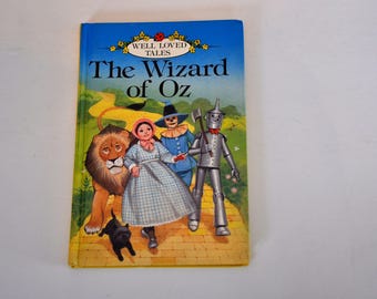 The Wizard of Oz Vintage Hardcover Classics Children's Well Loved Tales Ladybird Book