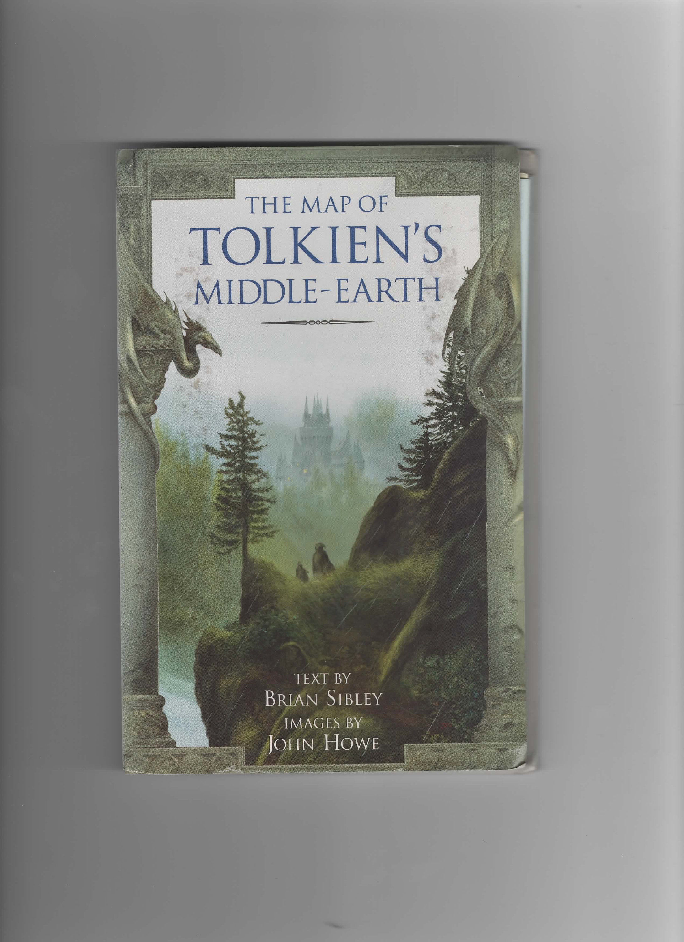 The Map of Tolkien's Middle-earth Brian Sibley, John Howe 1994 - Etsy