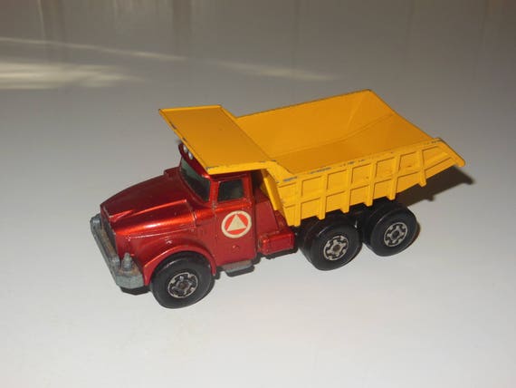vintage matchbox dump truck