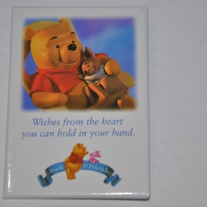 Winnie The Pooh Vintage Disney Themed Pinback Button