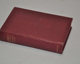 The Book of Common Prayer Vintage Hardcover Book