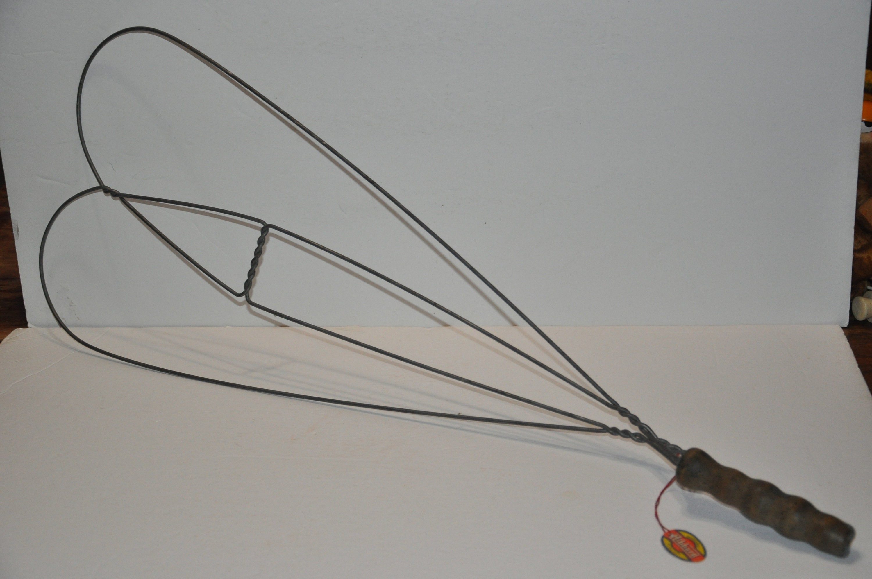 Antique Rug Beater With Wooden Handle - Etsy