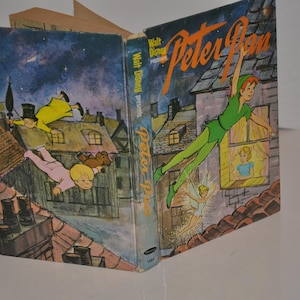 Vintage Peter Pan Hardcover Children&#39;s Book