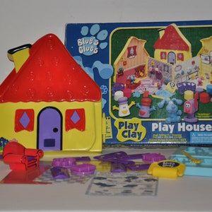 Vintage Blue&#39;s Clues Play Clay Set