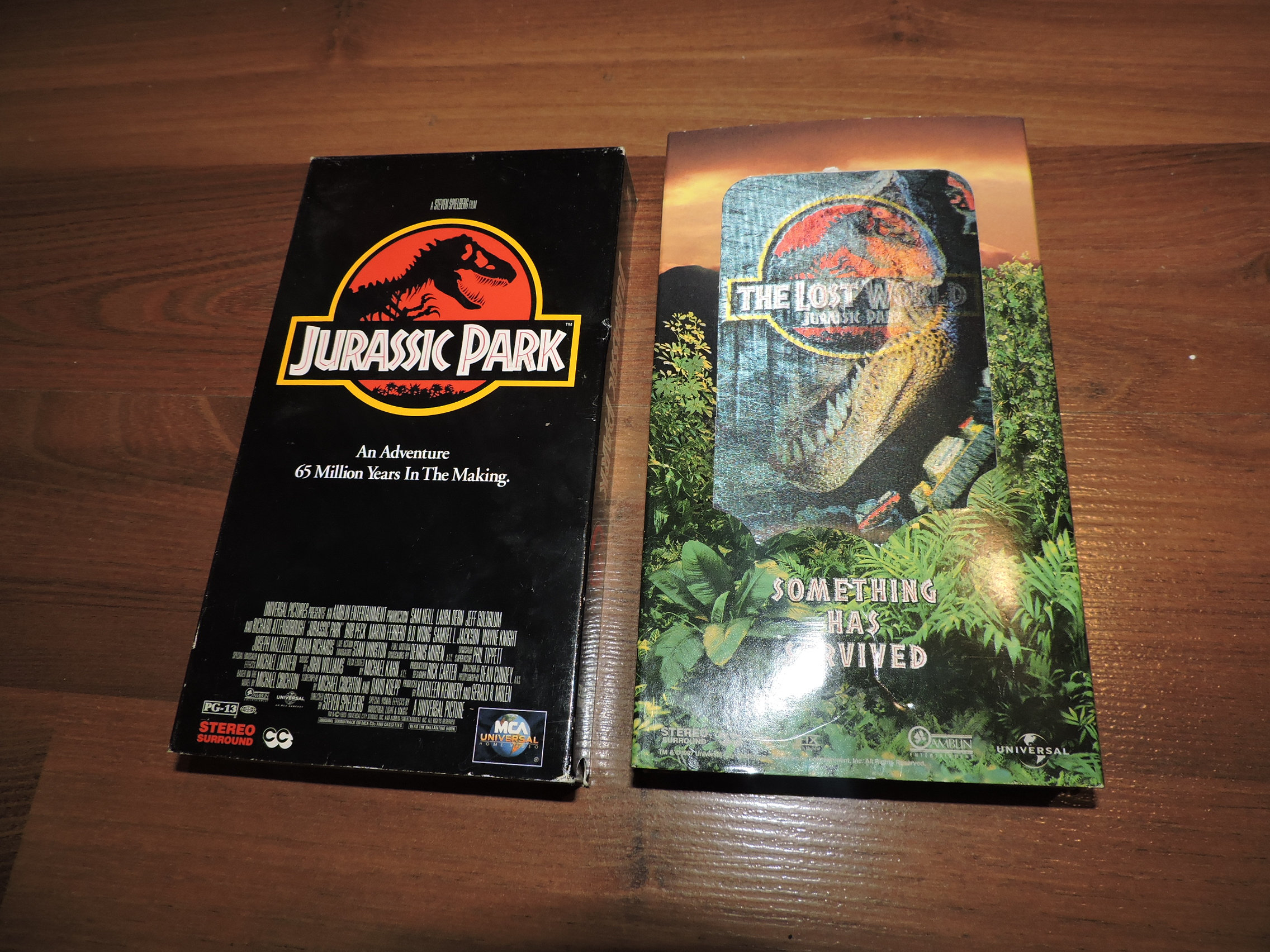 2x Jurassic Park Movies 1 & 2 the Lost World VHS Tapes - Etsy