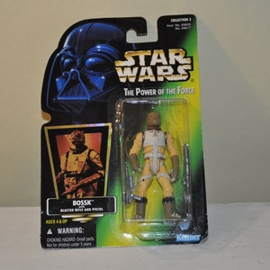 BOSSK Bounty Hunter Sealed Star Wars Action Figure 1996 POTF Kenner