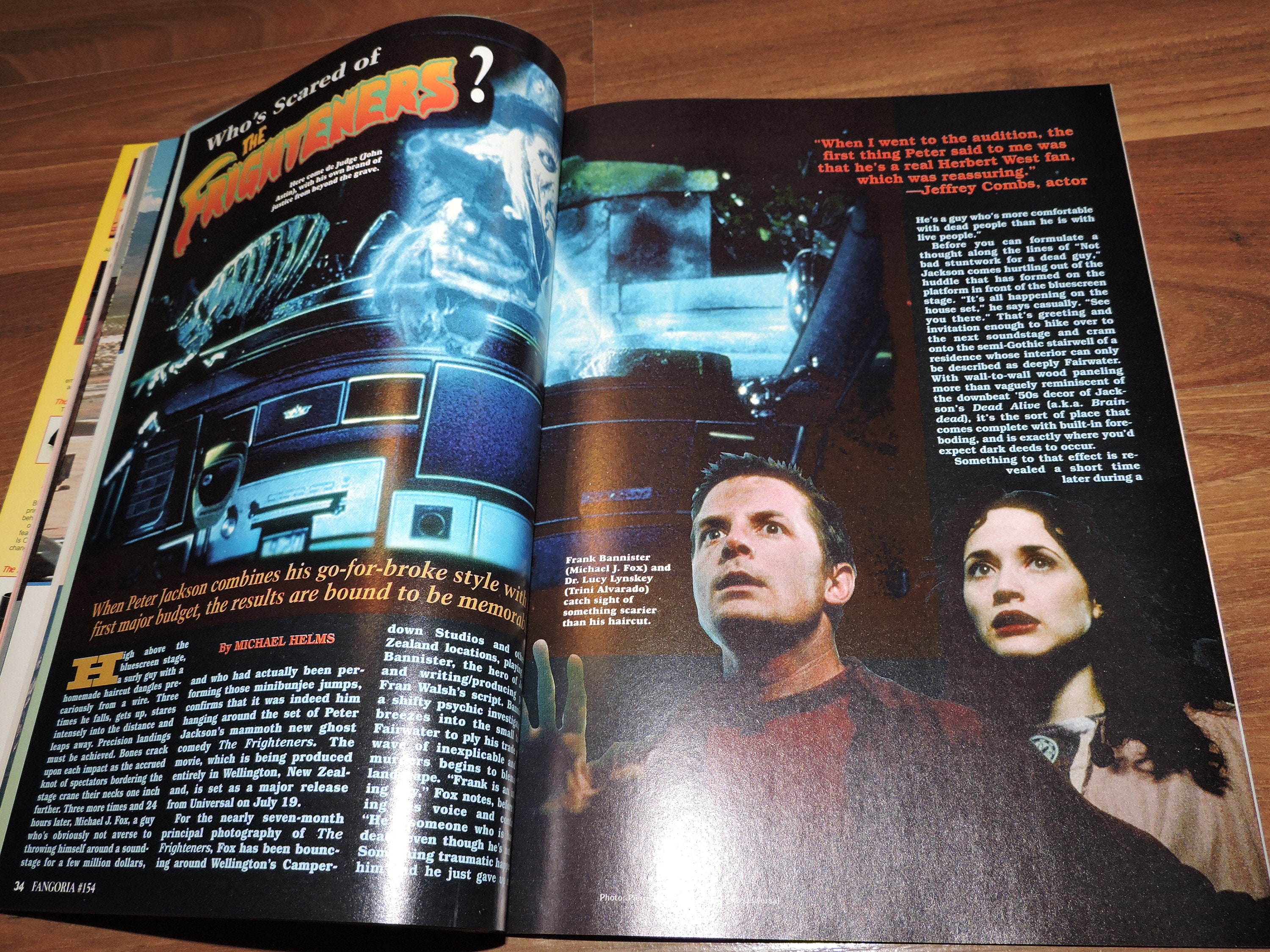 FANGORIA Horror Entertainment Magazine Issue #168 1997 Starship Troopers  Cover - Etsy, image size:3000x2250