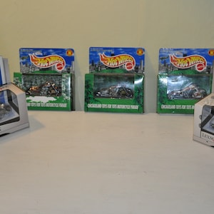 5 x Hot Wheels Vintage Sealed Motorcycles Lot