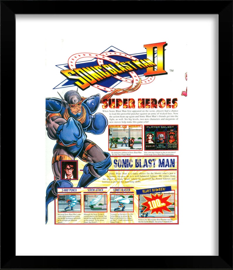 sonic blast man 2 snes sonic blast man 2 snes