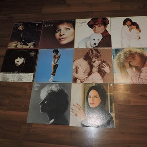 Lot of 10x Barbra Streisand Music Records Vinyl 12&quot; LP Albums