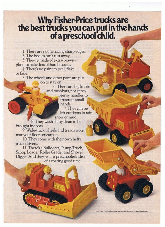 fisher price construction
