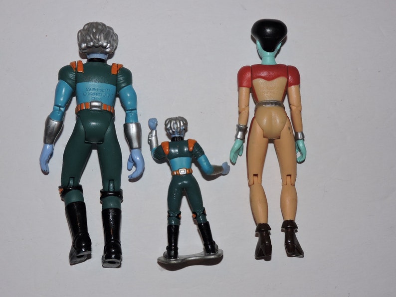 Lot of 3 1995 REBOOT Action Figures Dot Matrix Bob
