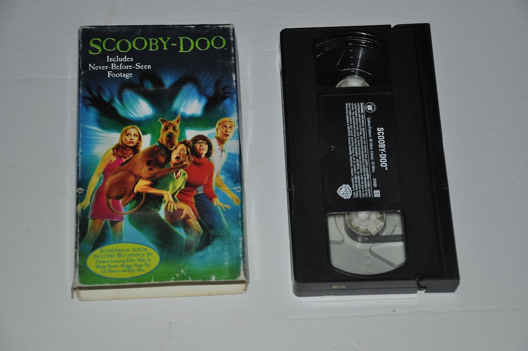Scooby Doo Movie VHS Tape Etsy