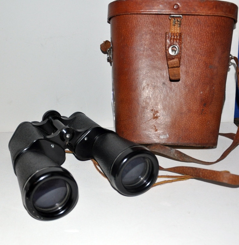 Antique 20x50 SIRIUS Binoculars in Leather Carrying Case Etsy