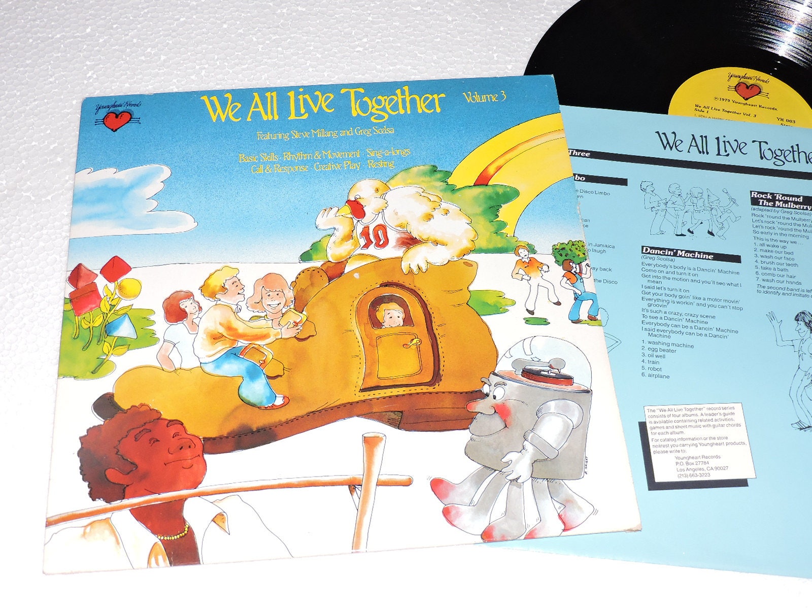 2x 1979, 1980 We All Live Together Records Vol. 3 & Vol. 4. Feat 