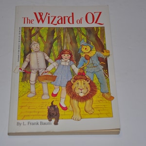 The Wizard of Oz Vintage Softcover Scholastic Classic Children&#39;s Book