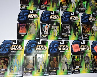 超激安！スターウォーズフィギュア外国語表記あり　レアプリント1990年代　12体 Lot of 16 Star Wars 1990s Power of the Force Kenner Action