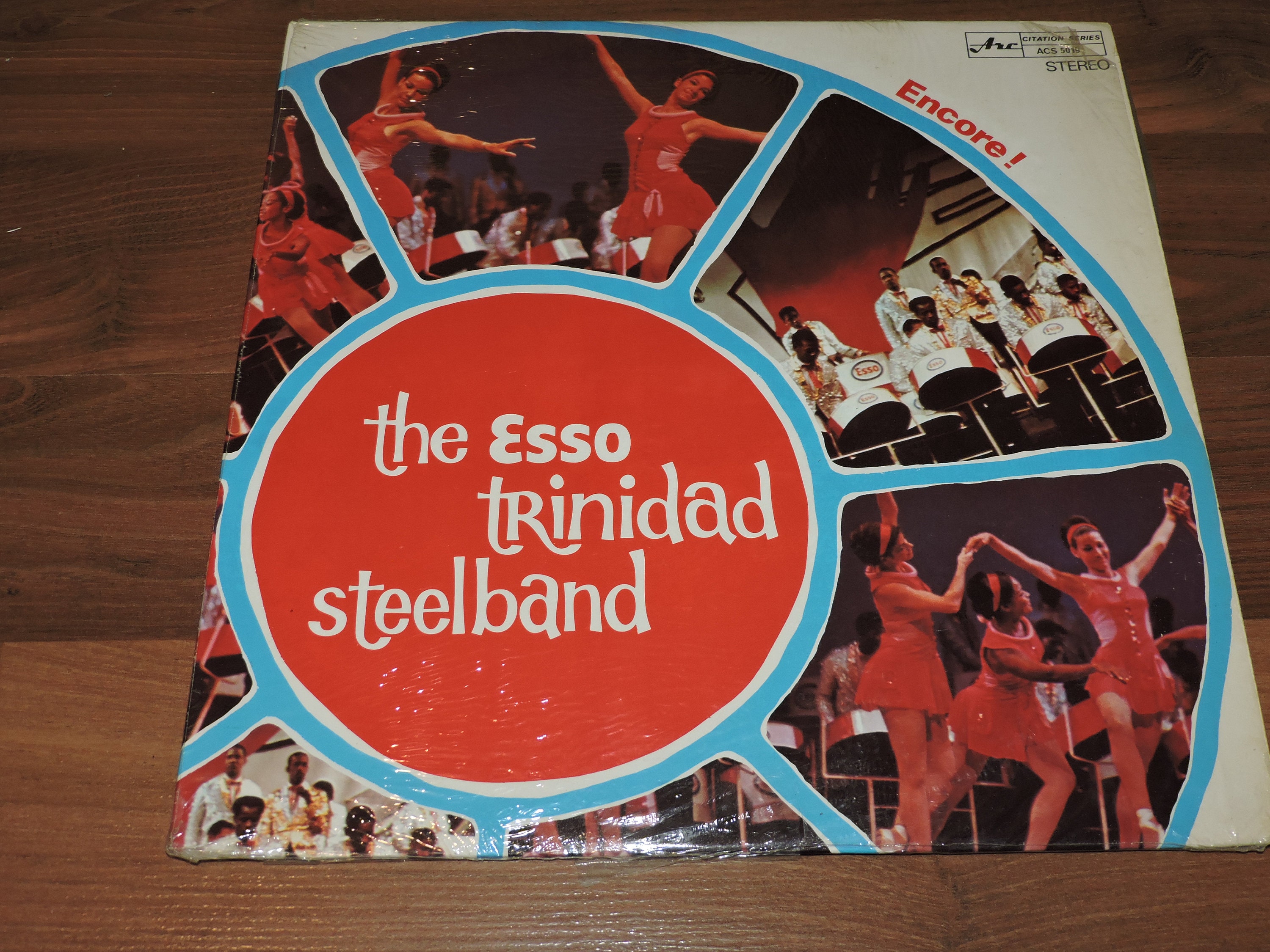 レコード　ESSO TRINIDAD STEEL BAND カリプソ　スティール The ESSO Trinidad Steelband - Encore! Reggae Calypso Music