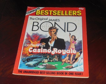 Bestsellers completadas el Original James Bond Casino Royale de Ian Fleming 1982